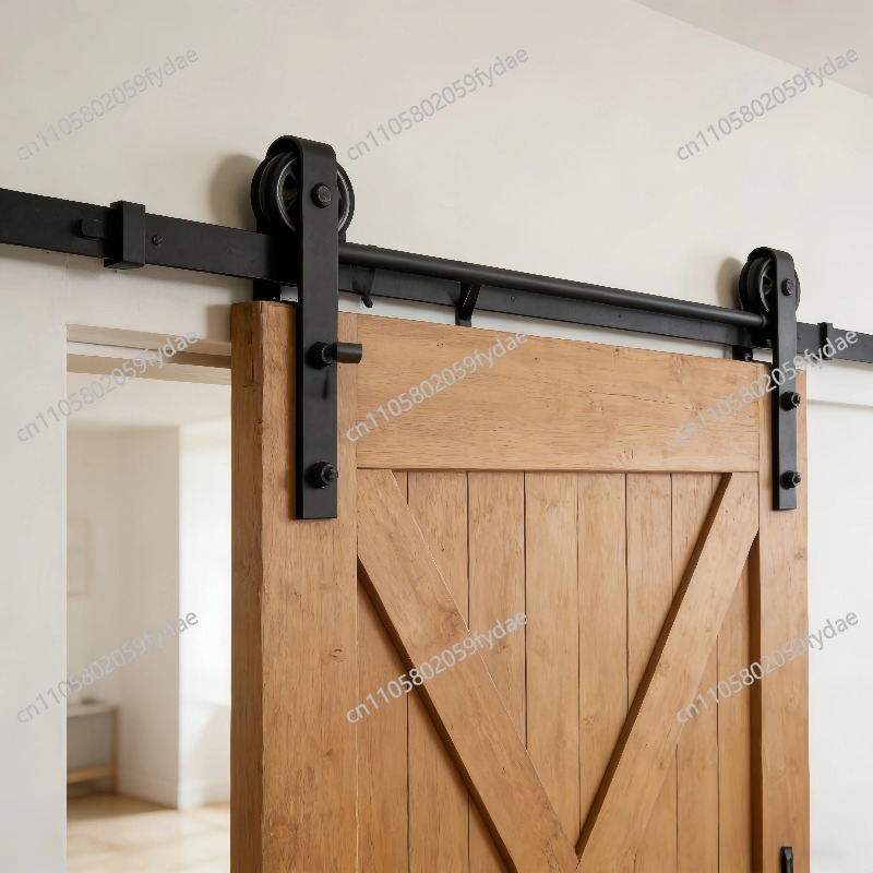 Furniture Rails Hardware - Barn Door Retractable Wooden Ladder Sliding