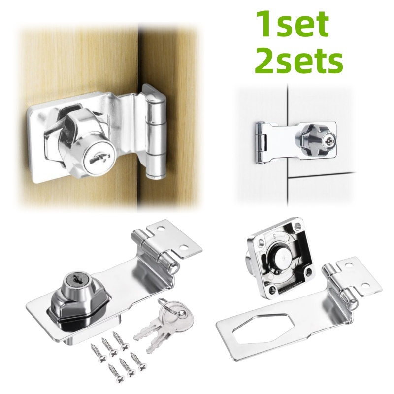 Furniture Hardware Tools - 1/2sets Knob style furniture safety lock,
