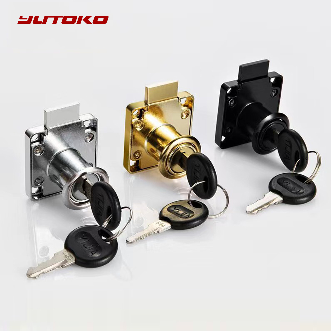 Furniture Hardware Tools - Yutoko High-grade Desk Drawer Lock Wardrobe
