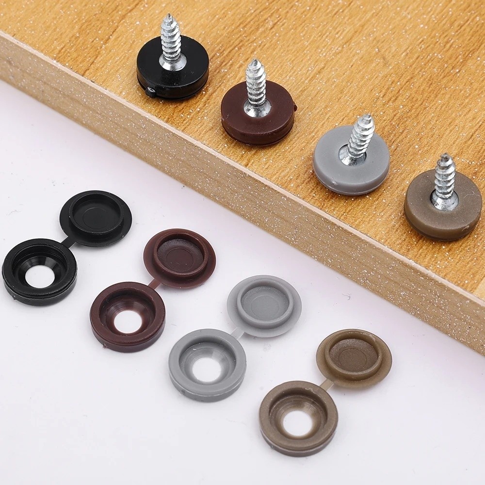 Furniture Hardware Fixing Screws - 100PCS Durable Universal Fit Screw Protective