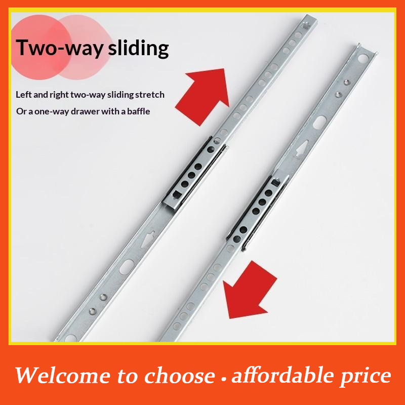 {}2Pcs Kitchen Cupboard Drawer - đánh giá và giá Furniture Rails Hardware