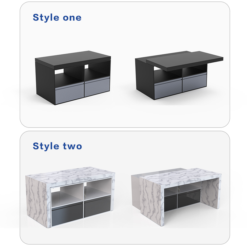 Electric Open Kitchen Table Te - đánh giá và giá Furniture Rails Hardware