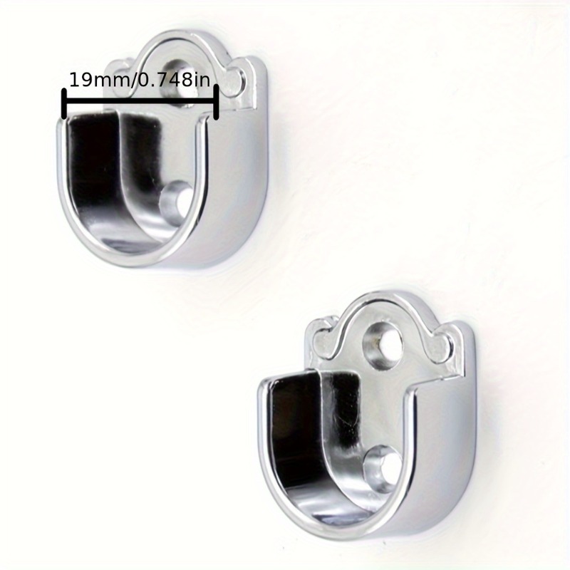 Heavy-Duty Metal U-Shaped Rod  - đánh giá và giá Furniture Rails Hardware