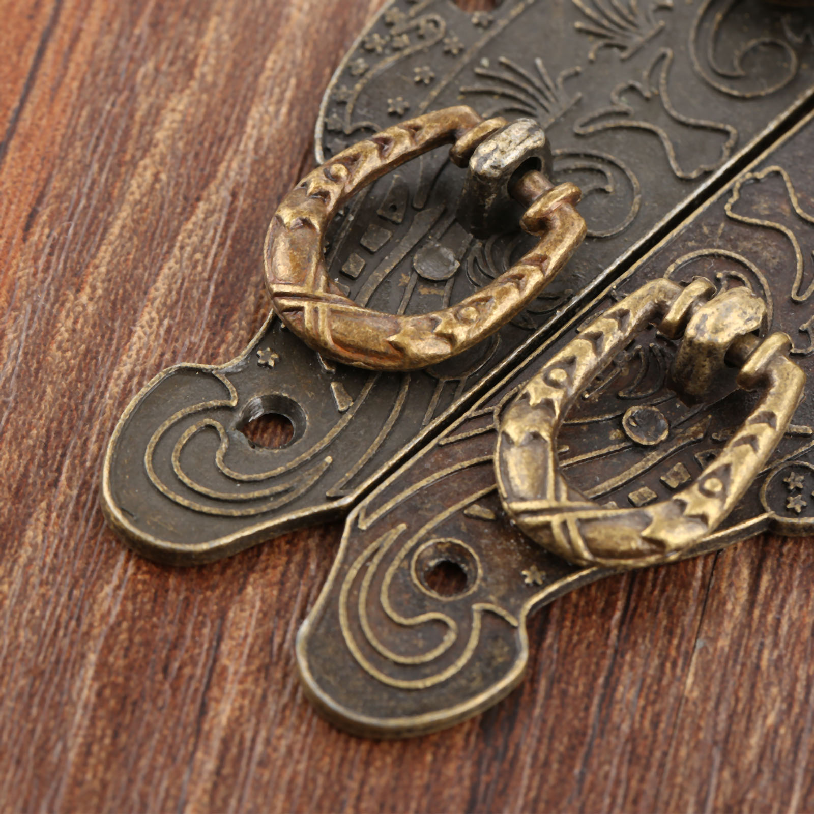 1PC Antique Box Latch Hasp Vin - đánh giá và giá Furniture Hardware Tools