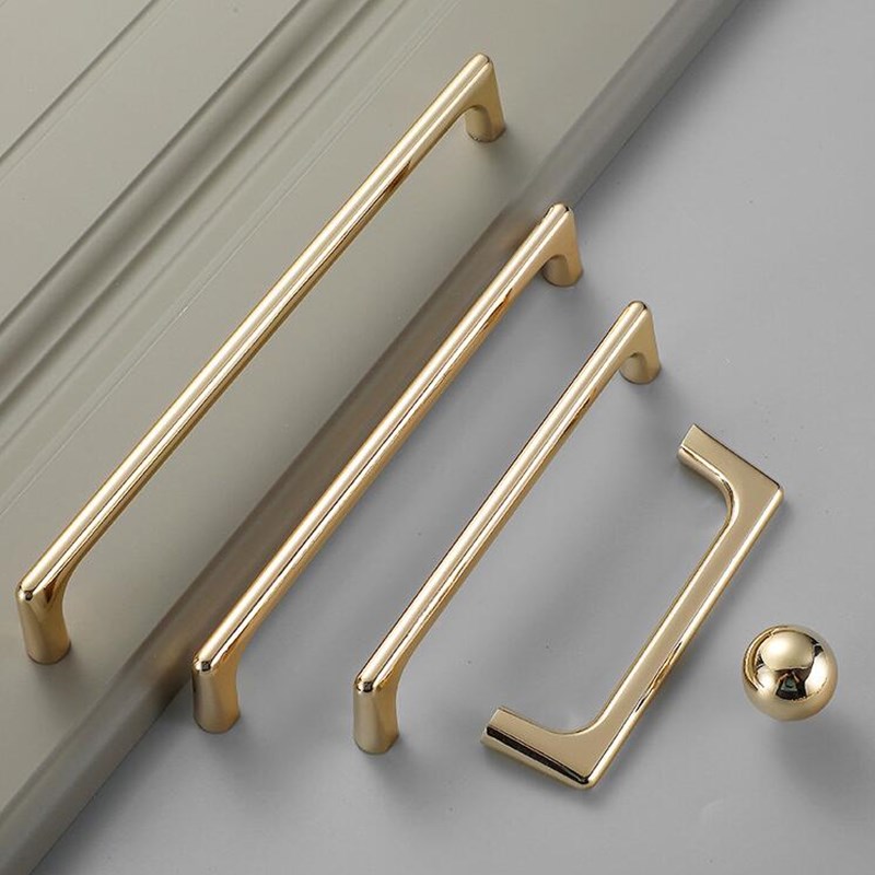 Zinc Alloy Bright Gold Kitchen - đánh giá và giá Furniture Hardware Factory