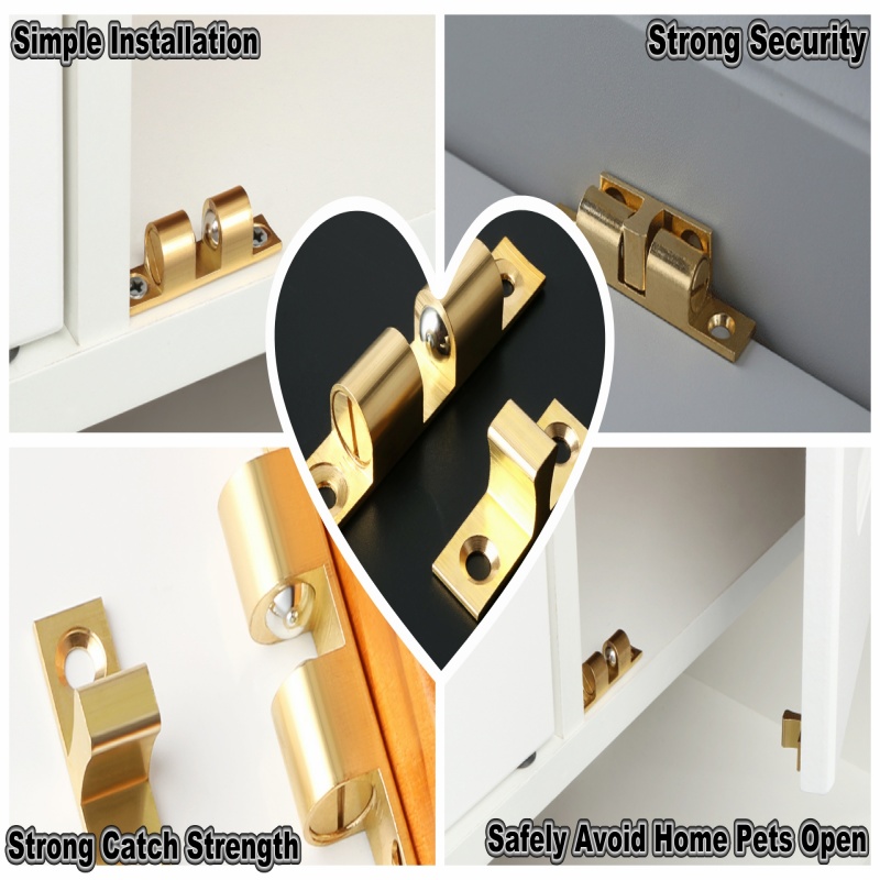 3/6pcs Cabinet Closet Door Bal - đánh giá và giá Furniture Hardware Tools