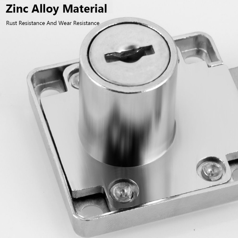 Zinc Alloy Drawer Lock with 2  - đánh giá và giá Office Furniture Hardware