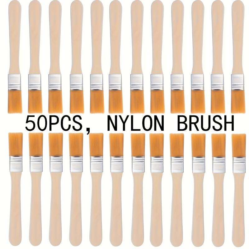 5-Inch, 50pcs Nylon Paint Brus - đánh giá và giá Furniture Hardware Factory