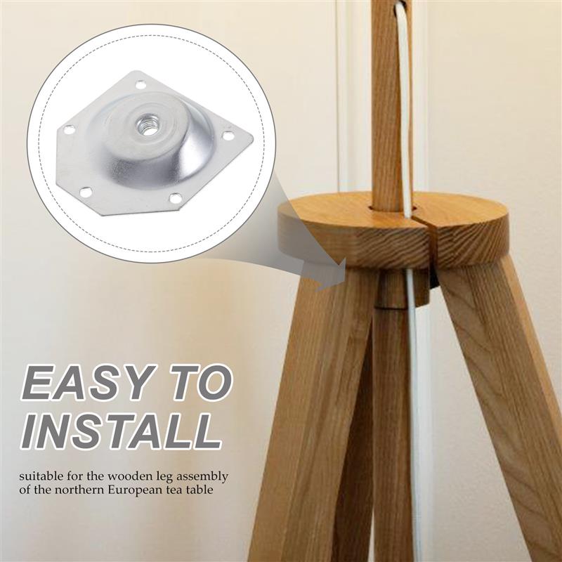 4pcs Angled Legs Fixing Plate  - đánh giá và giá Furniture Hardware Fixing Screws