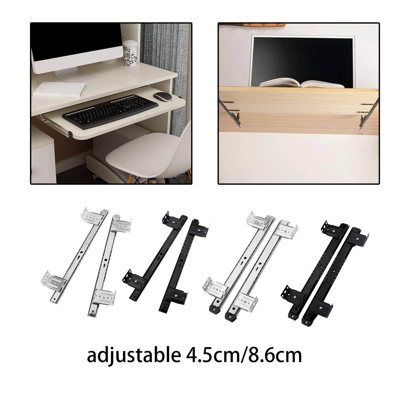 Keyboard Tray Slides Metal Cab - đánh giá và giá Furniture Rails Hardware