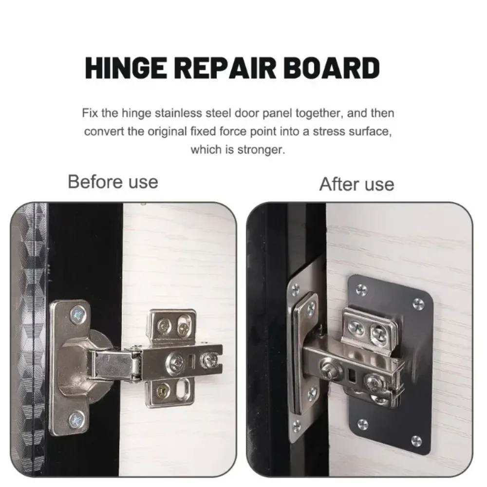 10/1Pairs Hinge Repair Plate K - đánh giá và giá Furniture Hardware Fixing Screws