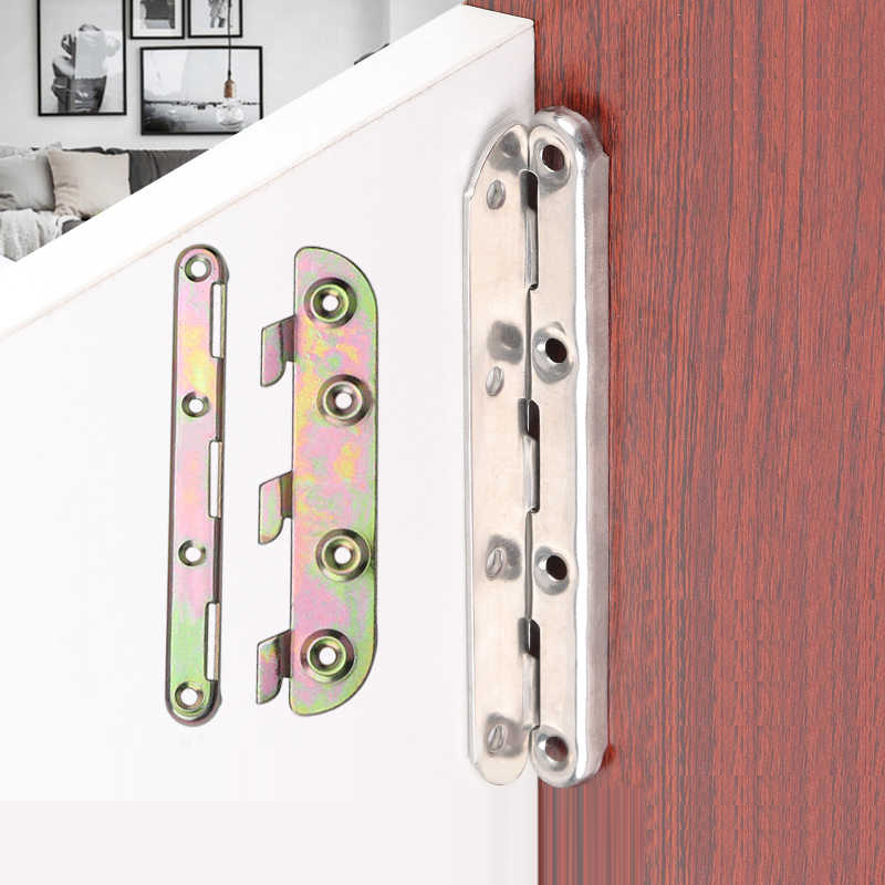 1set 6/8 inch Metal Bed Bracke - đánh giá và giá Furniture Rails Hardware