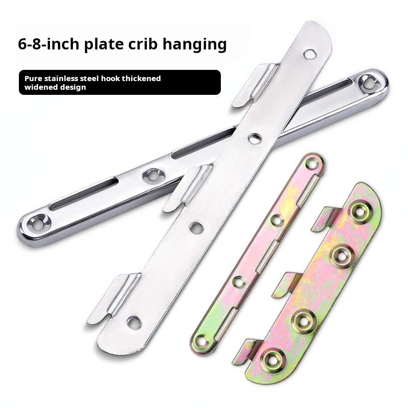 1set 6/8 inch Metal Bed Bracke - đánh giá và giá Furniture Rails Hardware