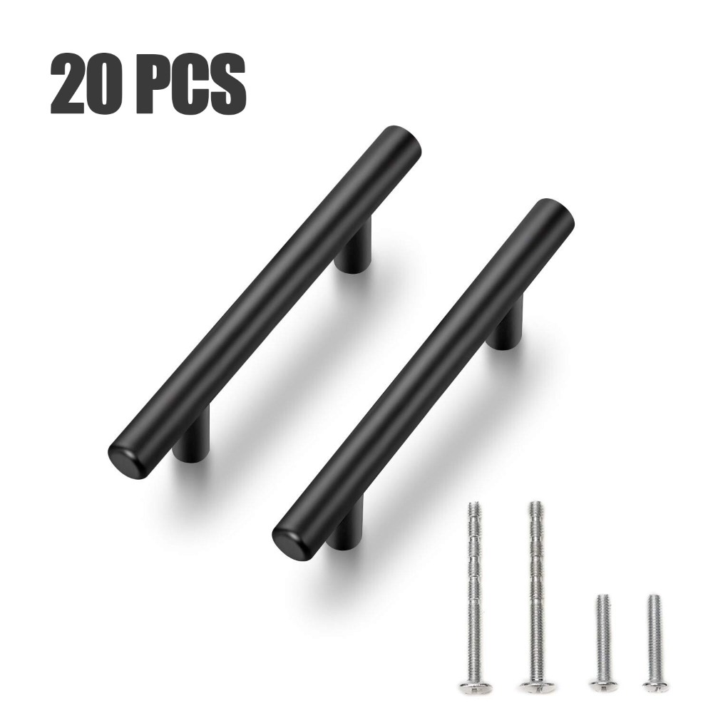 20 PCS Cabinet Pulls Matte Bla - đánh giá và giá Restoration Hardware Furniture Used