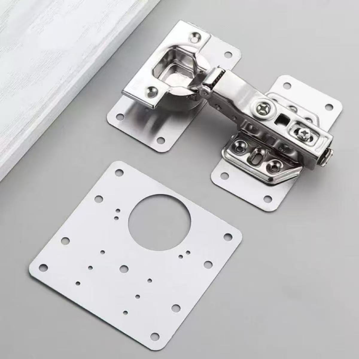 Hinge Repair Plate Kitchen Cab - đánh giá và giá Furniture Hardware Fixing Screws