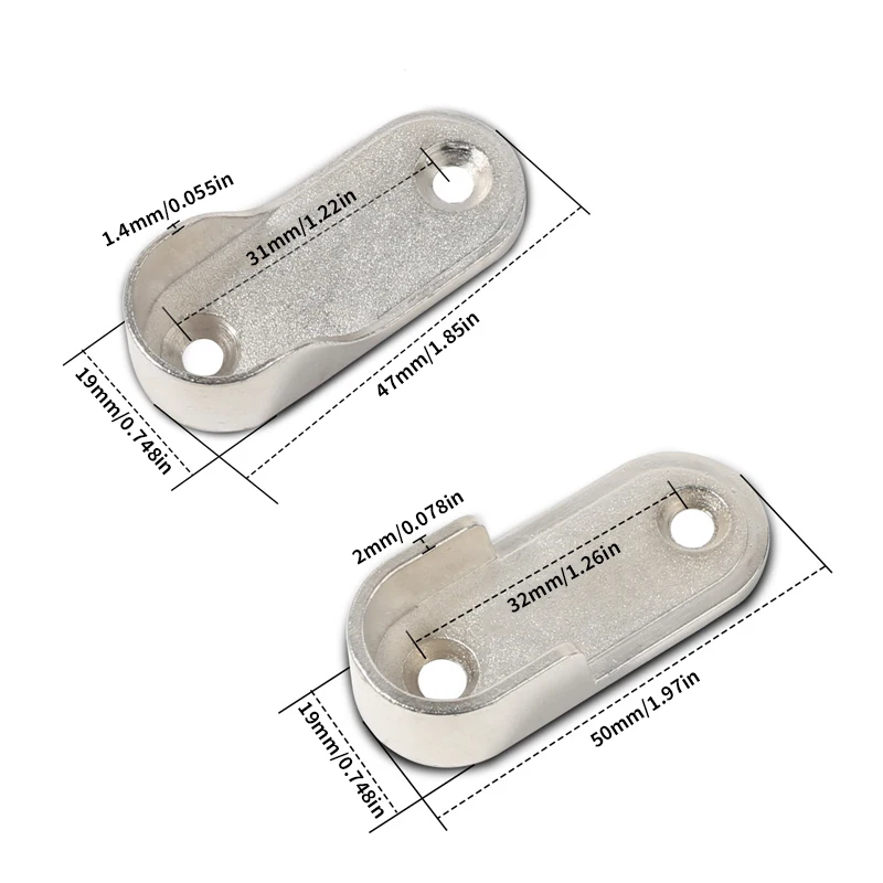 6pcs Bracket, Furniture Hardwa - đánh giá và giá Furniture Rails Hardware